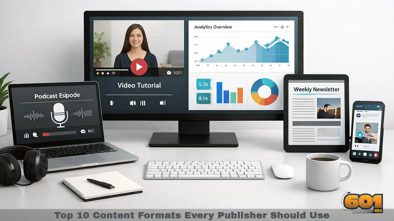 Top 10 Content Formats Every Publisher Should Use to Maximize Reach and Revenue